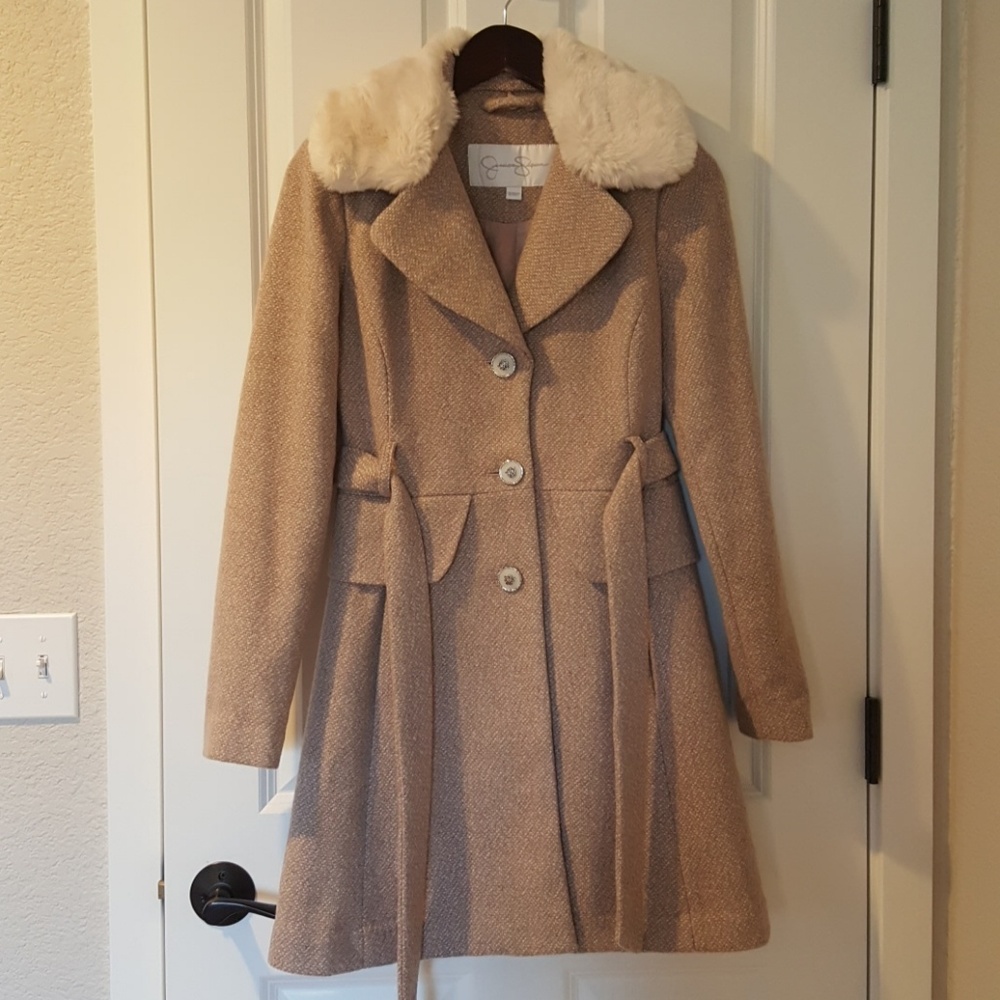 Jessica Simpson coat
